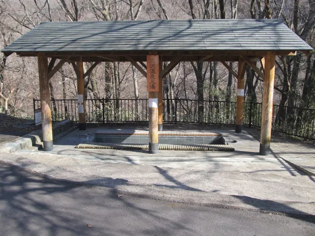 くつろぎの湯足湯